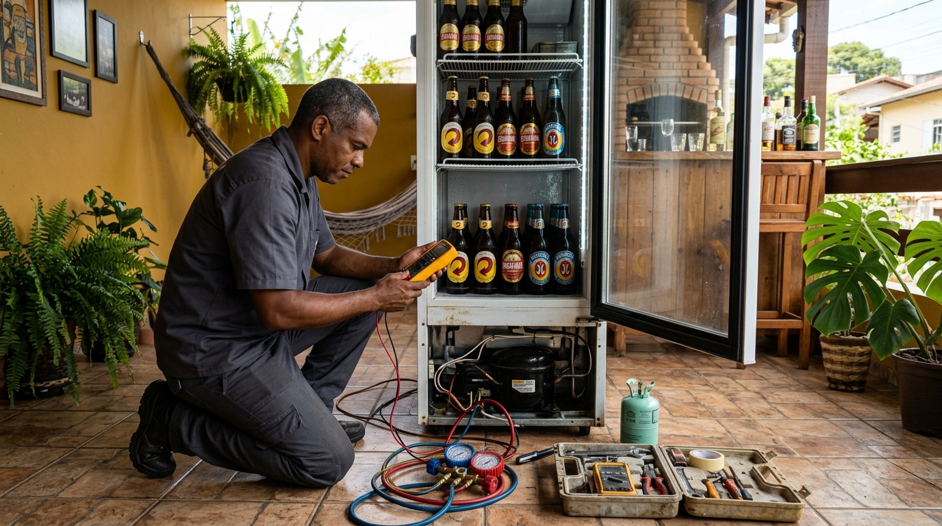Reparo de Cervejeira Residencial em Zona Leste‑SP